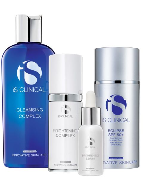 Pure Radiance Collection
Cleansing Complex 180 ml, Brightening Serum 15 ml, Brightening Complex 30 g, Eclipse SPF 50+ 100 g Kit