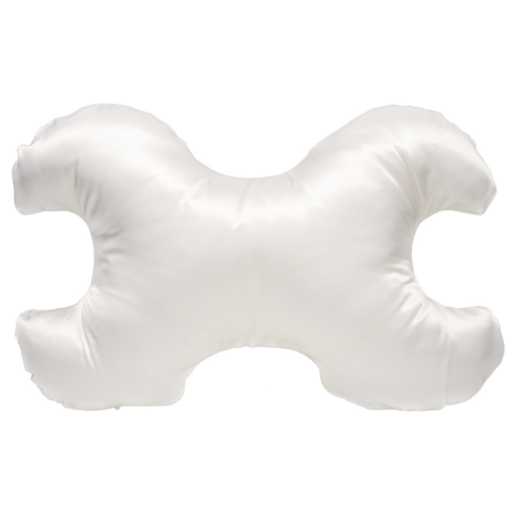 Save My Face Le Grand - Stor pude med 100% silkebetræk White