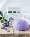 Konjac Svamp Lavender - Sart, Rød og Stresset Hud