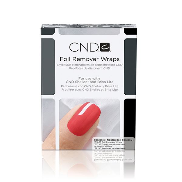 Remover Wraps Foil, CND  10 pk