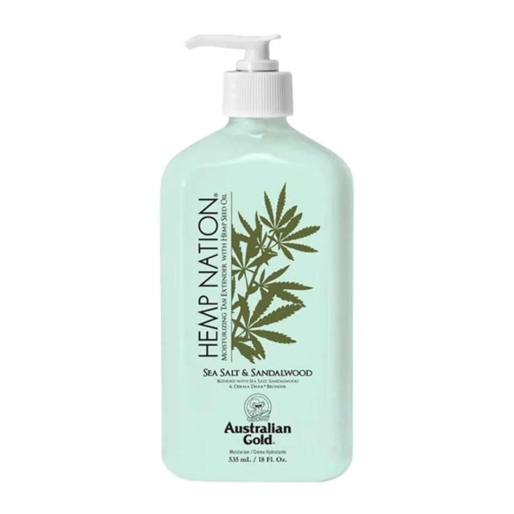 Hemp Nation Moisturizing Tan Extender - Sea Salt & Sandalwood 535 ml.