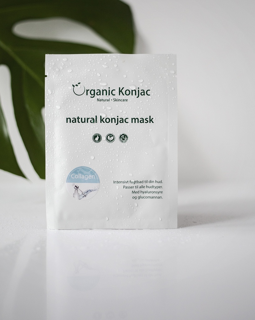Organic Konjac Mask - Collagen