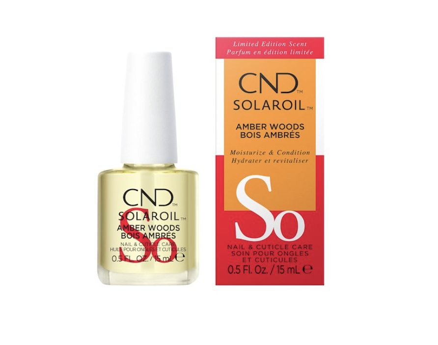 SolarOil Nail & Cuticle Treatment 15 ml Amber Wood