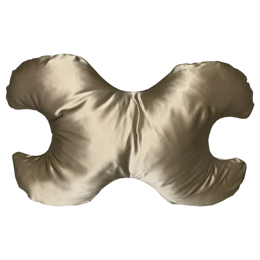Save My Face Le Grand - Stor pude med 100% silkebetræk Bronze