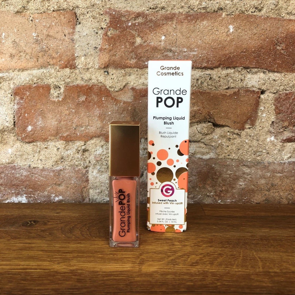 Grandepop Plumping Liquid Blush - Sweet Peach