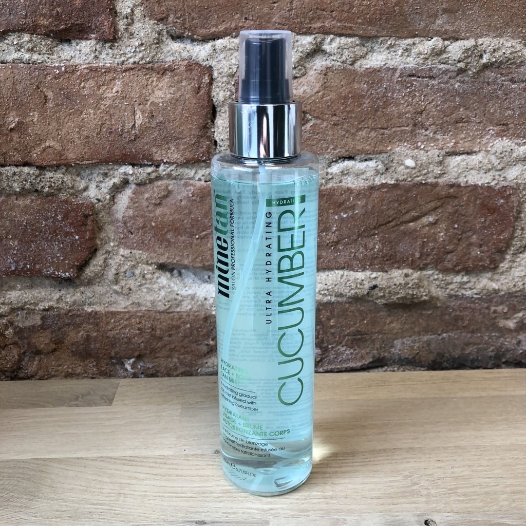 Minetan Cucumber Ultra Hydrating Face Body TanMist