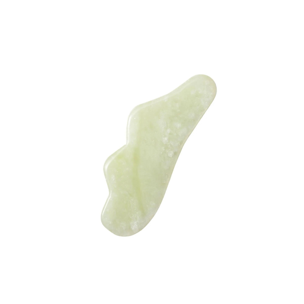 Facial Gua Sha - Jade Green wave 1 stk.